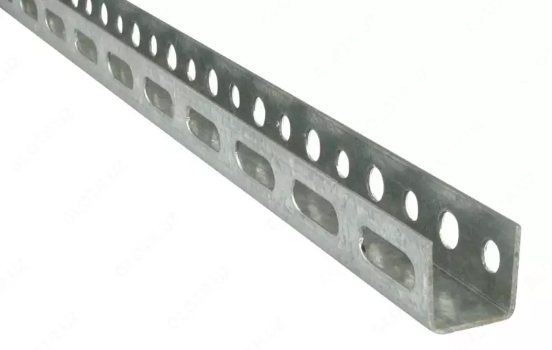 Chelik o'rnatish U-profil 30 x 30 x 30 x 2.5 х 2000 mm