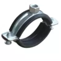 3/4" Ø 25-28 mm quvurlar uchun rezina qoplamali qisqich (yong'oq bilan)