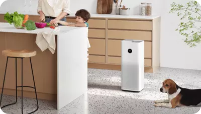 3 230 072.1 сум / шт. Очиститель воздуха Xiaomi Smart Air Purifier 4 Pro (ГЛОБАЛ