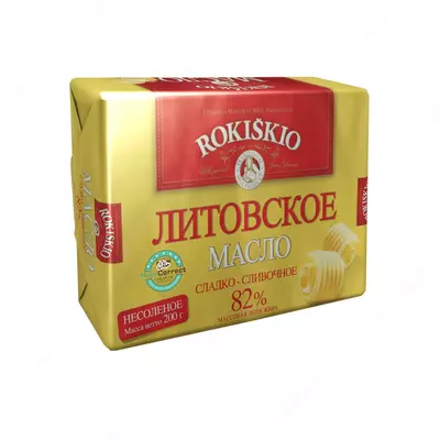 Rokiškio Сливочное масло