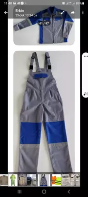 Ishchilar uchun yarim kombinezon