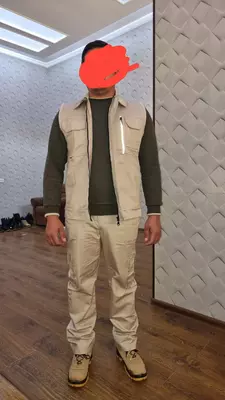 Yozgi jiletli ishchi kostyumi