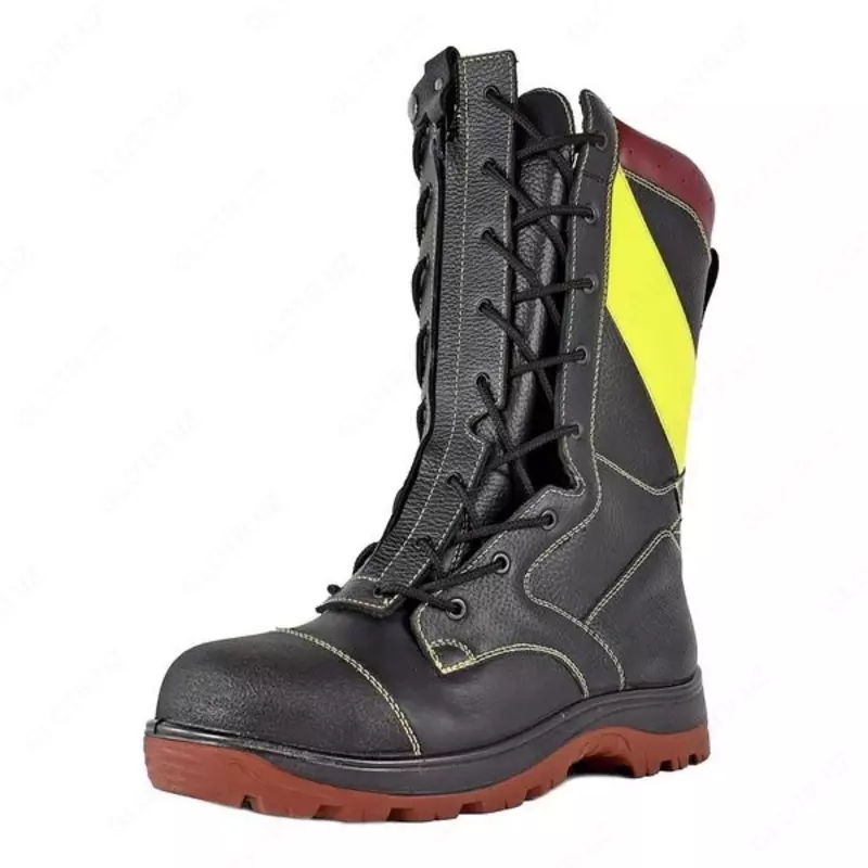 Кожаные ботинки пожарных