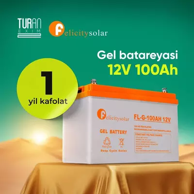 Гелевая батарея FL-G-100AH12V - 1 615 036.1 сум / шт.