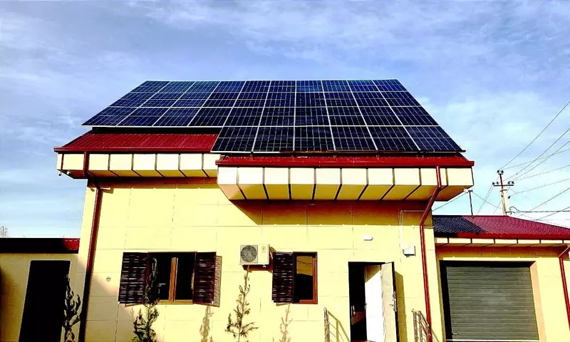 Солнечные панели батарея станция с аккумулятором для инвертор Longi Только в розницу