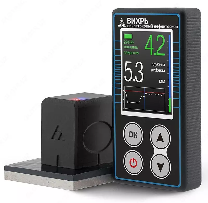 Girdap oqimi magnit nuqson detektori VORTEX