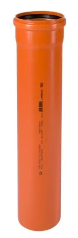 Tashqi kanalizatsiya uchun PVX quvur SN4 "OSTENDORF" KG 110 x 3