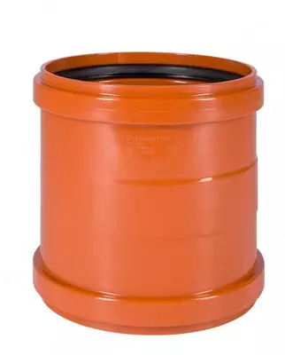 Муфта ПВХ для наружной канализации (ремонтная) "OSTENDORF" KGU ДУ 200 (Германия)