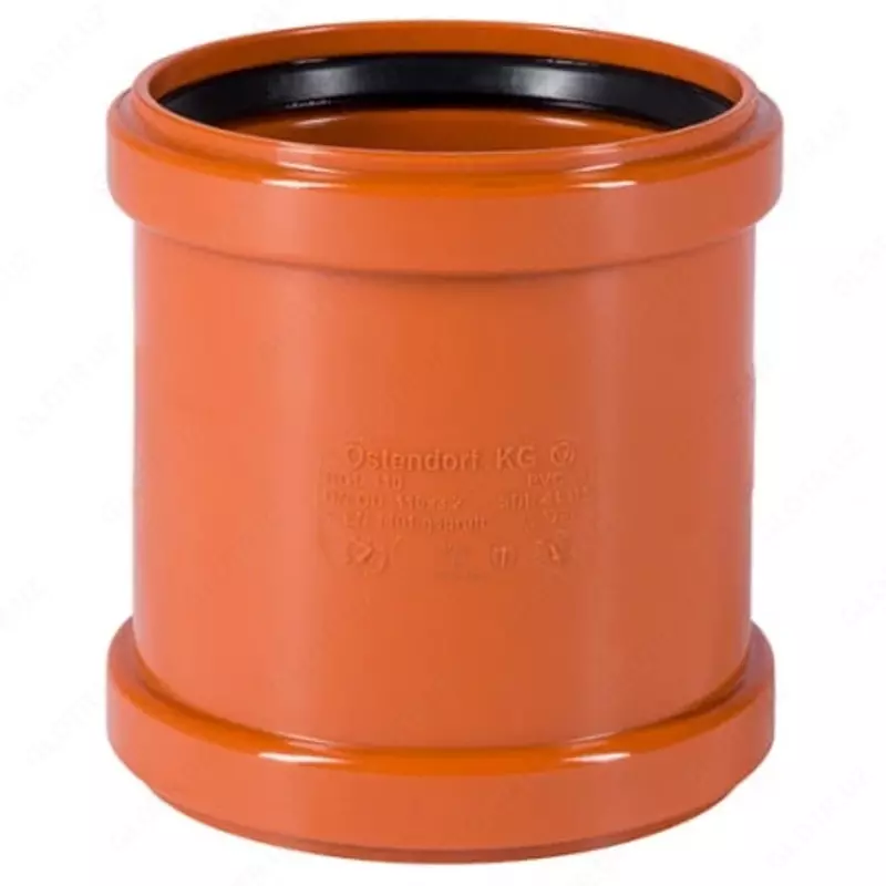 Tashqi kanalizatsiya uchun PVX mufta (ta'mirlash) "OSTENDORF" KGU DN 200 (Germaniya) - по запросу