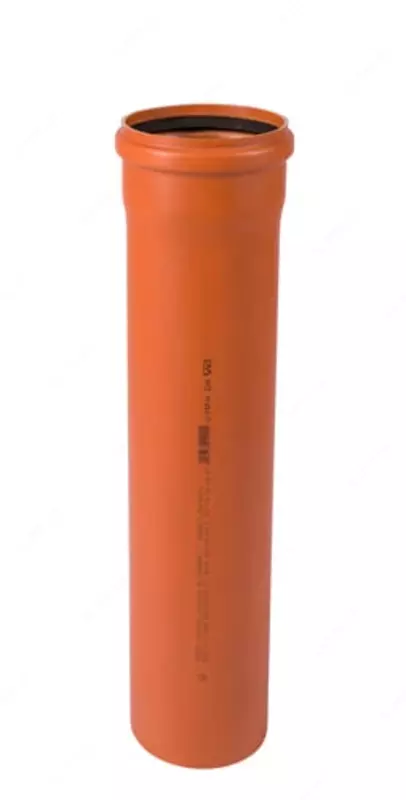 Tashqi kanalizatsiya uchun PVX quvur SN4 "OSTENDORF" KG 125 x 3