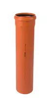 Tashqi kanalizatsiya uchun PVX quvur SN4 "OSTENDORF" KG 125 x 3
