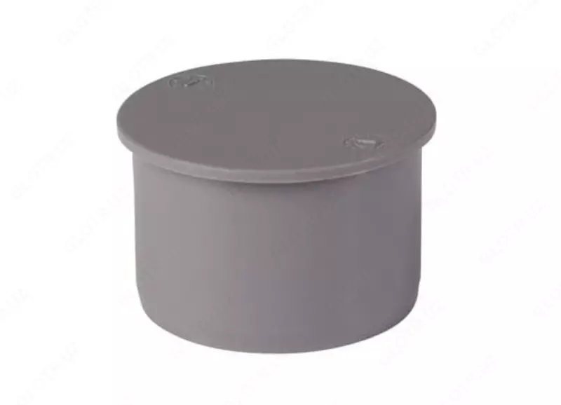 Заглушка ПП для внутренней канализации OSTENDORF Ду 50 (Россия) Серая