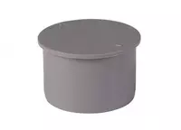 Заглушка ПП для внутренней канализации OSTENDORF Ду 50 (Россия) Серая