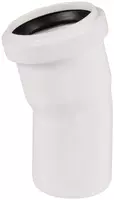  Отвод ПП для внутренней канализации 15° OSTENDORF Ду 50 (Россия) Белый - 