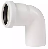 Отвод ПП для внутренней канализации 87° OSTENDORF Ду 40 (Германия) Белый