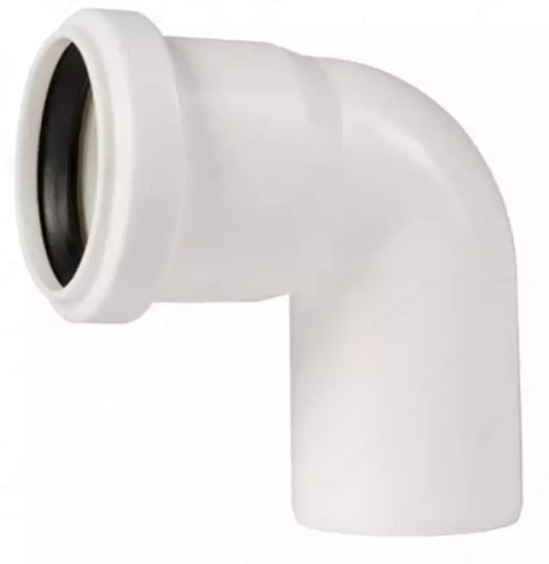 Отвод ПП для внутренней канализации 87° OSTENDORF Ду 32 (Германия) Белый