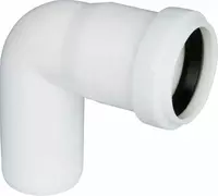  Отвод ПП для внутренней канализации 87° OSTENDORF Ду 32 (Германия) Белый - 