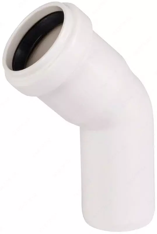 Отвод ПП для внутренней канализации 45° "OSTENDORF" Ду 32 (Германия) Белый - по запросу