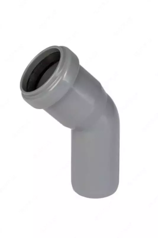 Отвод ПП для внутренней канализации 45° OSTENDORF Ду 32 (Германия) Серый