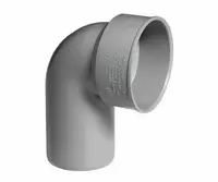  Сифонный Отвод ПП для внутренней канализации 50° OSTENDORF Ду 50 (Германия) Серый - 