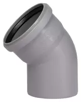 Ichki kanalizatsiya uchun PP chiqishi 45° "OSTENDORF" DN 110 (Rossiya) Kulrang - по запросу