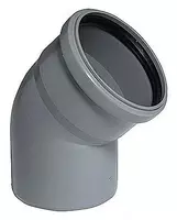Отвод ПП для внутренней канализации 67° "OSTENDORF" Ду 110 (Германия) Серый - по запросу