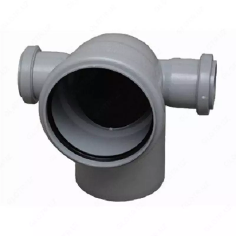  Ichki kanalizatsiya uchun birlashtirilgan PP chiqishi 87° OSTENDORF DN 110x50 (Rossiya) Kulrang - 