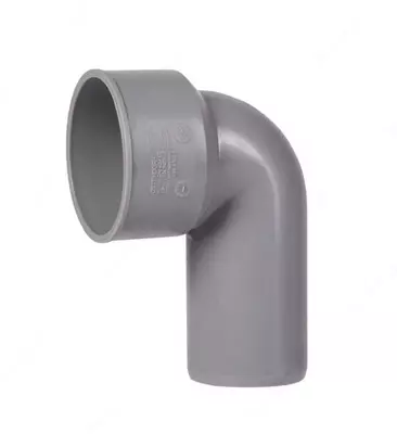 Сифонный Отвод ПП для внутренней канализации 40° "OSTENDORF" Ду 40 (Германия) Серый