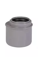 Qisqa qisqartirish (adapter) PP ichki kanalizatsiya uchun OSTENDORF DN 75x50 (Germaniya) Kulrang