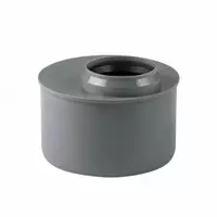  Qisqa qisqartirish (adapter) PP ichki kanalizatsiya uchun OSTENDORF DN 75x50 (Germaniya) Kulrang - 