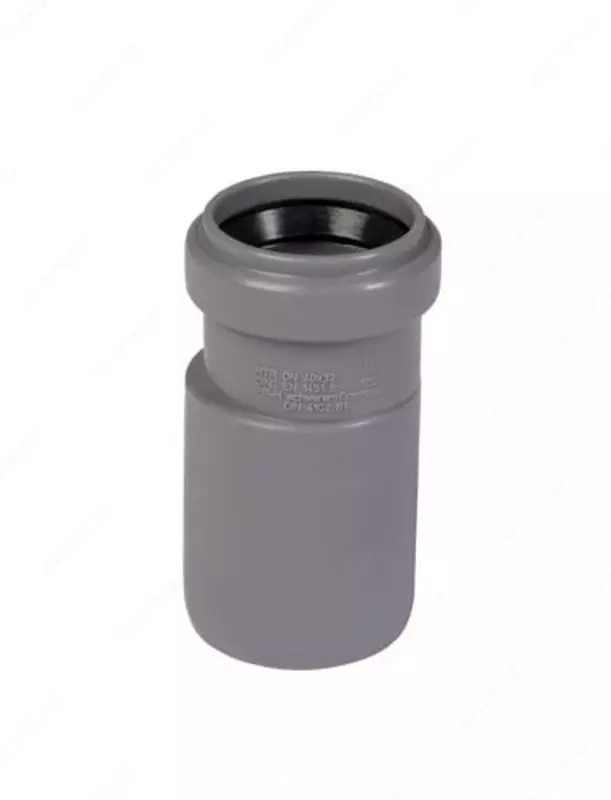 Редукция (переходник) ПП для внутренней канализации OSTENDORF Ду 40х32 (Германия) Серый
