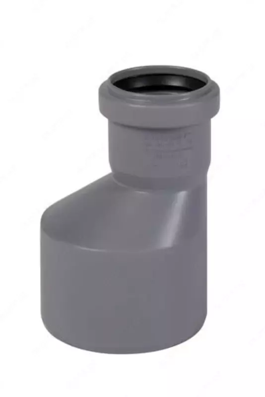 Редукция (переходник) ПП для внутренней канализации OSTENDORF Ду 90х50 (Германия) Серый