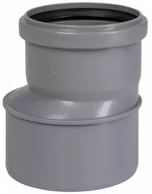 Редукция (переходник) ПП для внутренней канализации "OSTENDORF" Ду 125х110 (Германия) Серый - Цена по запросу