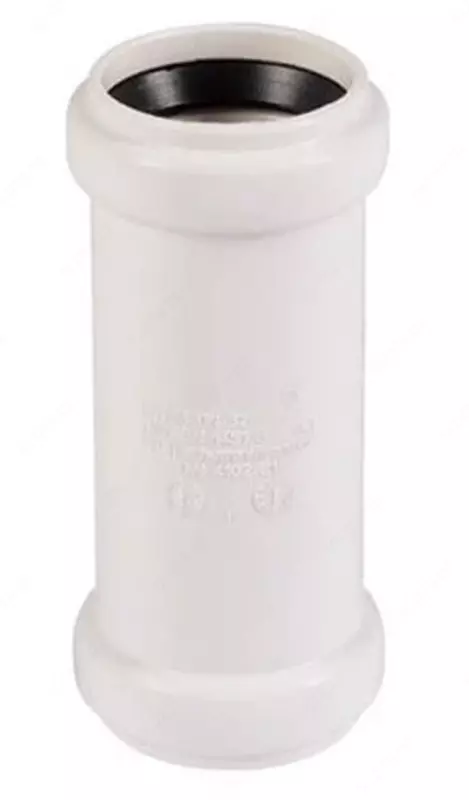 Ремонтная муфта ПП для внутренней канализации OSTENDORF Ду 50 (Россия) Белая