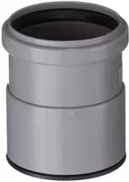  Насадная муфта ПП для внутренней канализации OSTENDORF Ду 75 (Германия) Серая - 
