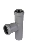Тройник ПП для внутренней канализации 87° OSTENDORF Ду 32х32 (Германия) Серый