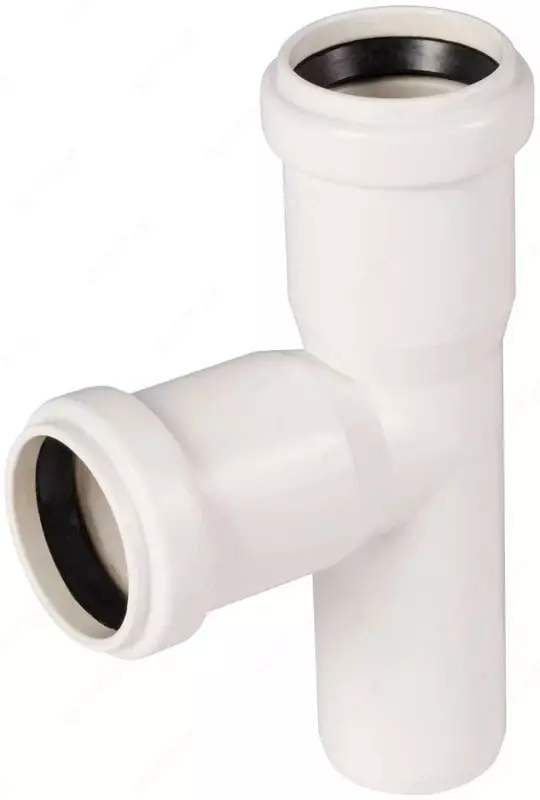  Тройник ПП для внутренней канализации 87° OSTENDORF Ду 32х32 (Германия) Белый - 