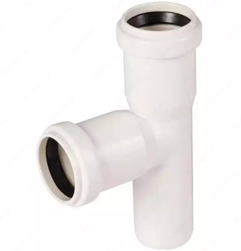 Тройник ПП для внутренней канализации 87° OSTENDORF Ду 40х40 (Германия) Белый