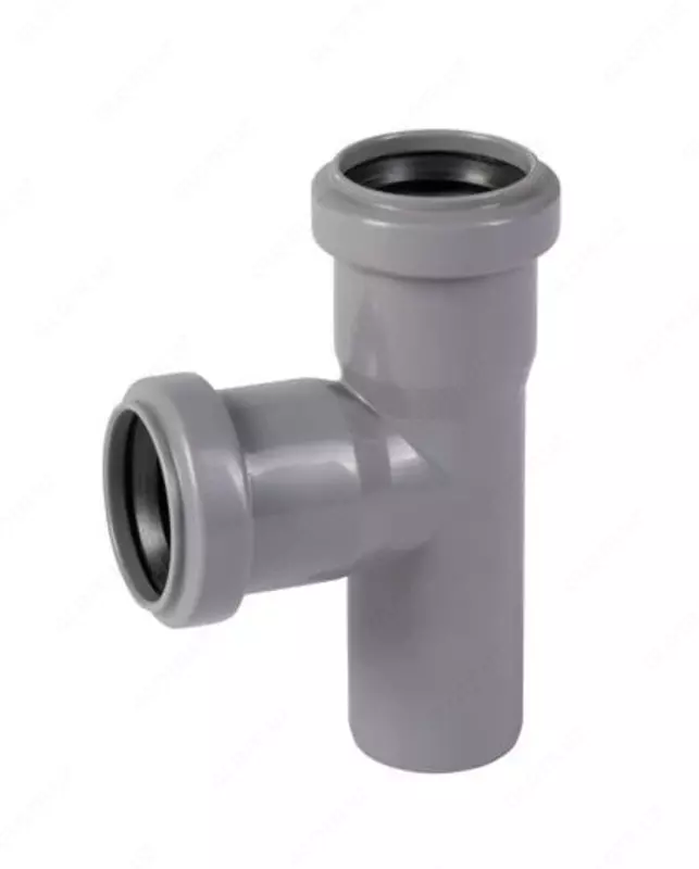 Тройник ПП для внутренней канализации 87° OSTENDORF Ду 40х40 (Германия) Серый