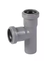 Тройник ПП для внутренней канализации 87° OSTENDORF Ду 40х40 (Германия) Серый