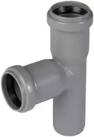  Тройник ПП для внутренней канализации 87° OSTENDORF Ду 40х40 (Германия) Серый - 