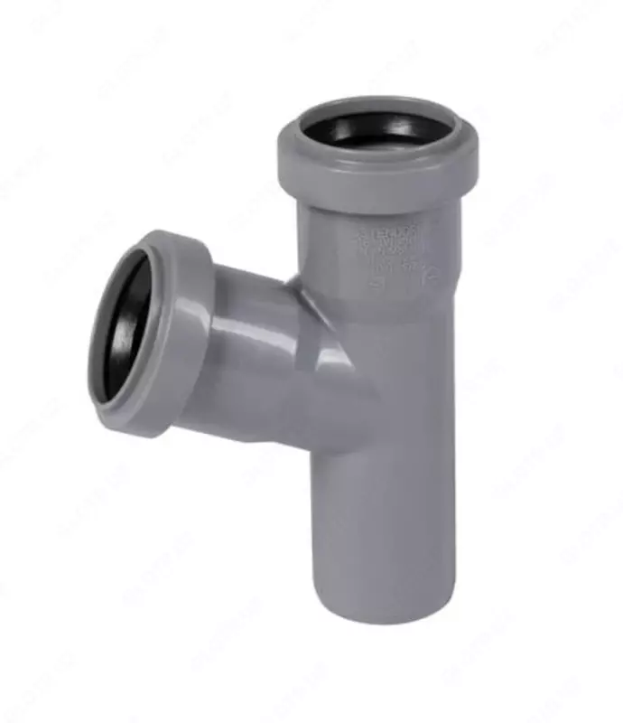 Тройник ПП для внутренней канализации 67° OSTENDORF Ду 40х40 (Германия) Серый