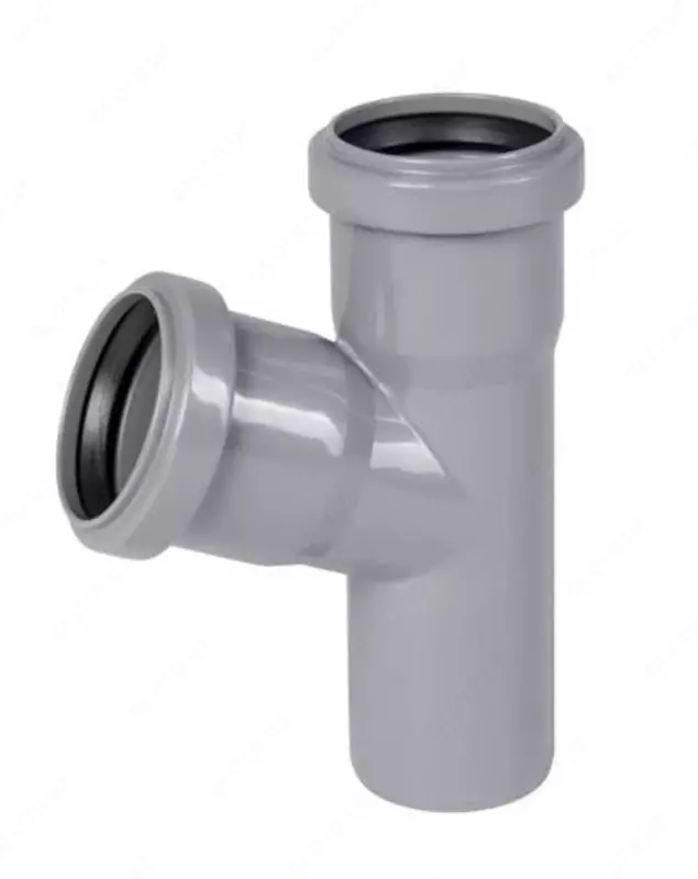 Тройник ПП для внутренней канализации 67° OSTENDORF Ду 50х50 (Германия) Серый