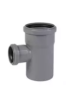 Тройник ПП для внутренней канализации 87° OSTENDORF Ду 90х50 (Германия) Серый