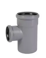 Тройник ПП для внутренней канализации 87° OSTENDORF Ду 110х75 (Германия) Серый