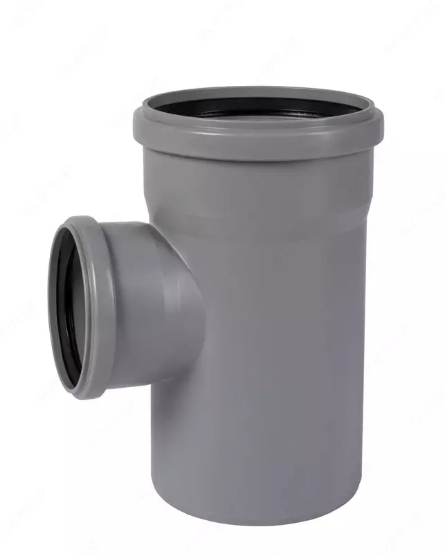 Тройник ПП для внутренней канализации 87° OSTENDORF Ду 110х90 (Германия) Серый