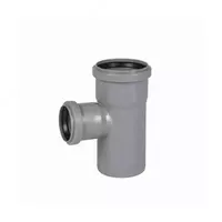 Тройник ПП для внутренней канализации 87° OSTENDORF Ду 90х75 (Германия) Серый