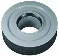  Внутренний переходник ПП для канализации OSTENDORF Ду 110х50 (Германия) Серый/Черный - 