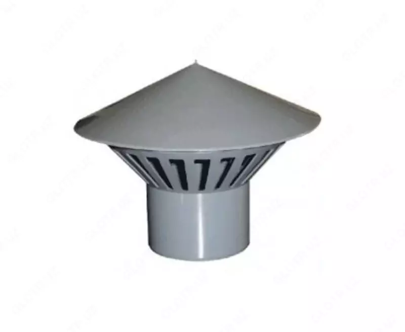  Зонт (грибок) вентиляционный ПП для внутренней канализации OSTENDORF Ду 50 (Россия) Серый - 