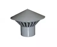  Зонт (грибок) вентиляционный ПП для внутренней канализации OSTENDORF Ду 50 (Россия) Серый - 